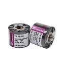 Factory price printer ribbon resin black ttr bar code ribbon outside ink